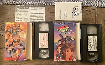 VHS LOT: McGee And Me: The Big Lie + Blunder Years: Volume/Episode 1 11 • $11.40