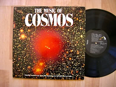 Music Of Cosmos ( Soundtrack TV ) Carl Sagan RCA ABL1-4003 Orig 1981 Synth  EX • $12