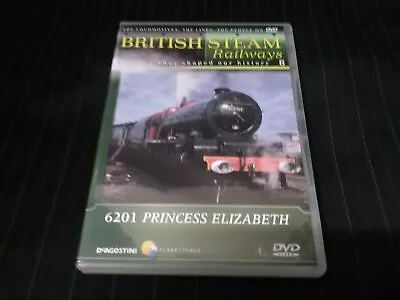 £3.98 • Buy British Steam Railways 8 6201 Princess Elizabeth DVD DeAgostini Trains 