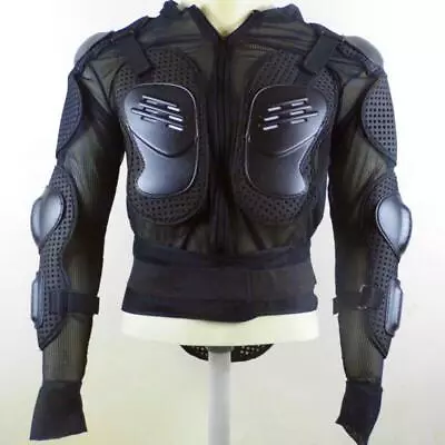 Motorcycle Full Spine Chest Armor Protective Gear Jacket • $24.10