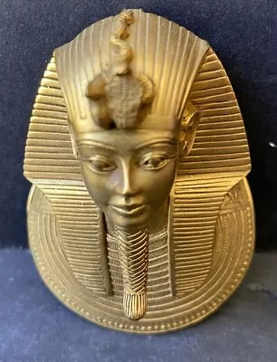 Egyptian King Tut Metal Paper Weight 2.5” • $66.50