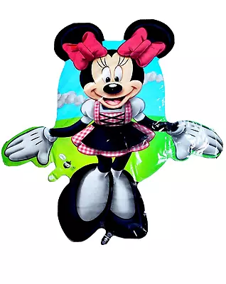 Disney Minnie Dirndl Foil Balloon 28 Inch JUMBO Mylar Balloon Boys & Girls Party • $1.38