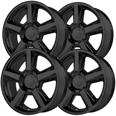 (Set Of 4) Replica PR131 LTZ 20x8.5 6x5.5  +31mm Matte Black Wheels Rims • $1071.96