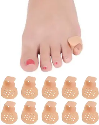 5 Pairs-Pinky Toe Cushion Splint Gel Toe Separators Little Toe Straightener Wi • $11.71