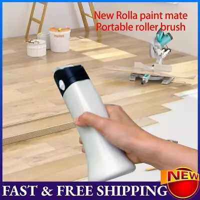 UK Roller Brush Handle DIY Craft Tool House Paint Rollers Runner For Wall Decora • £6.71