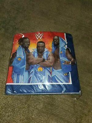 £12.27 • Buy WWE Party Supplies Lunch Napkins 16ct The New Day Kofi Kingston Big E Woods