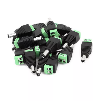 20pcs 5.5mm X 2.5mm Male DC Power Jack Terminal Connectors For CCTV Camera • $14.94