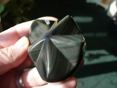 Rainbow Obsidian Polished Star New Design No 3 • £35