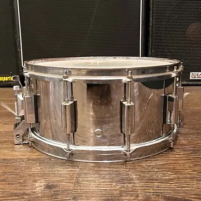 Pearl Steel Shell Snare Drum 14 6.5 Inches Per Surface • $383.99