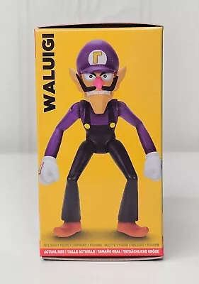 Super Mario Jakks Pacific Waluigi 2.5  Figure Nintendo Collectible In Box NEW • $9.99