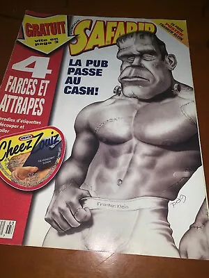 Safarir #106 Frankenstein/calvin Klein French  Mad Magazine Free Shipping** • $15.75