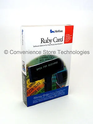 New VeriFone Ruby P040-07-506 Car Wash Bravo Expanded PLU CPU4 CPU5 Sapphire • $224.95