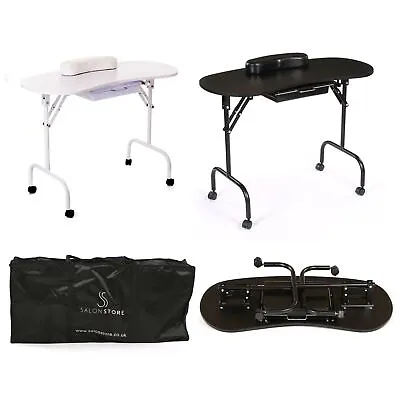 Portable Manicure Table By Urbanity Folding Mobile Compact Nail Station • £64.99