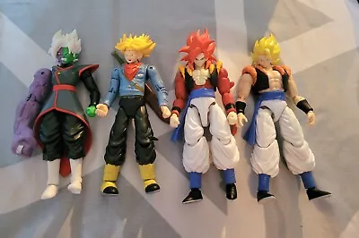 DBZ Dragon Stars Gogeta Fusion Future Trunks Lot Of 4 Figures.  • $35