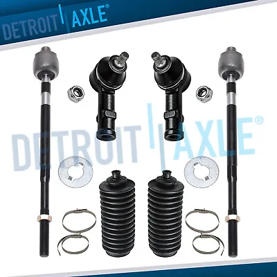 6pc Front Inner Outer Tie Rods Kit For Dodge Colt Eagle Summit Mitsubishi Mirage • $38.94