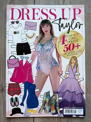 2024 TAYLOR SWIFT DRESS UP Special Edition 4 PUSH-OUT CARD DOLLS 50+ Outfits Ext • $19.99