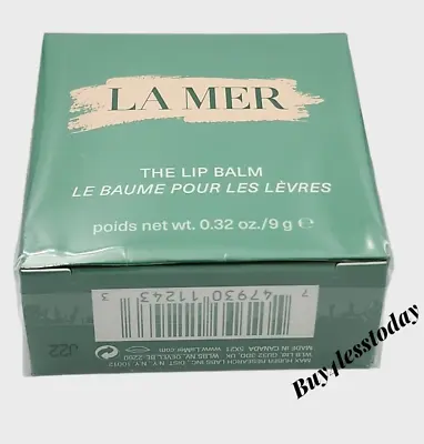 La Mer The Lip Balm 0.32 Oz 9g Brand New In SEALED Box • $59.89