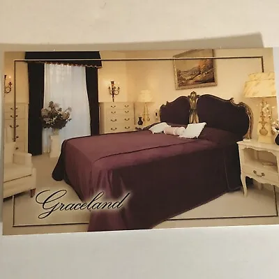 Elvis Presley Postcard Elvis Graceland Vernon Gladys Bedroom • $3.14