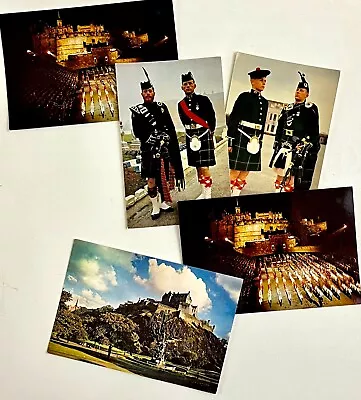 1960s Scotland Military Tattoo Queen's Highlanders Vintage RPPC 6 Postcards Lot • $12.99