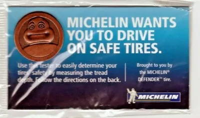 Michelin Man Tread Depth Coin NOS  • $4.73