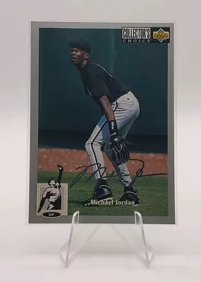 1994 Michael Jordan Collectors Choice Silver Signature! Baseball Rookie!! • $9.99