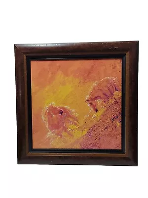 Fine Art Oil Painting Original Doug Scott Canvas Title Giclee Horse 39/50  • $750