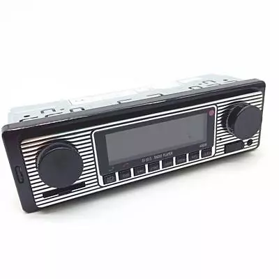 Car Stereo FM Retro Radio Player Bluetooth MP3 USB AUX WAV SD In-Dash W/Remote • $35