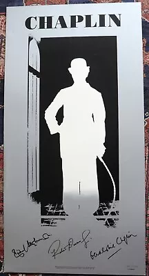 1992 First Edition Numbered 100/10000 Charlie Chaplin The Little Tramp Poster • £90