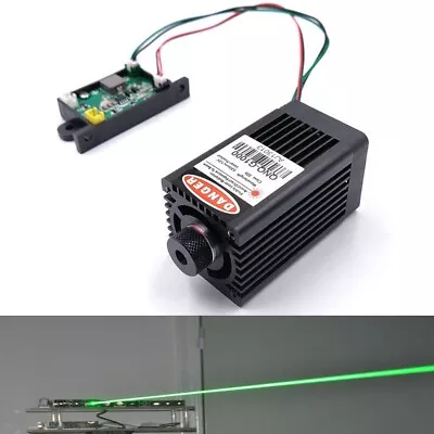 $306.78 • Buy 520nm 1W 5° Line Green Laser Module Bird Repeller 12V 40*40*60mm W/TTL