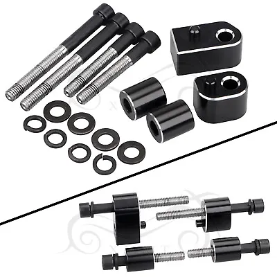 Motorcycle Parts Driver Floorboard Footrest Spacer Extension For Harley Touring • $19.93