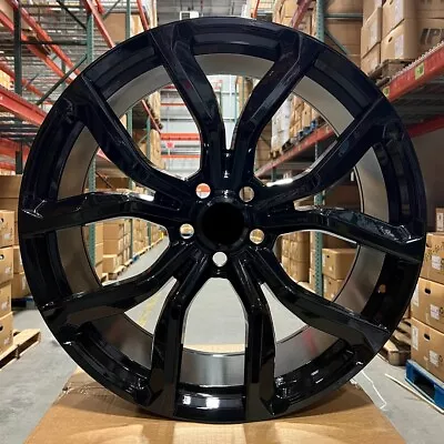 22  Svr Style Gloss Black Wheels Rims Fits Land Range Rover Vogue Big Body • $1148