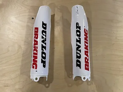 2004-2017 Honda Fork Guards With Graphics Installed CR125R 250R CRF250R CRF450R • $42.95