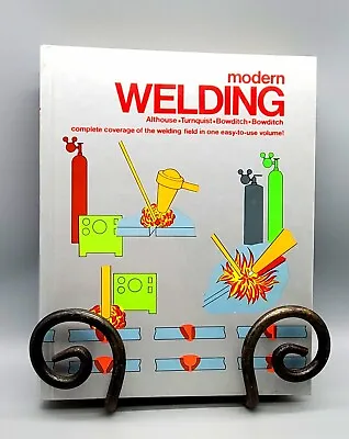 Modern Welding Textbook Hardcover EUC VTG 1988 Althouse Turnquist Bowditch • $14.95