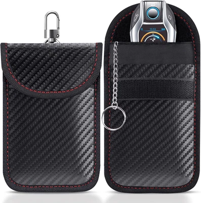 £9.99 • Buy Faraday Pouch For Car Keys,2 Pack Faraday Bag | Car Key Signal Blocking Pouch |