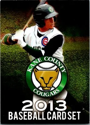 2013 Grandstand Kane County Cougars Minor League - Pick Choose Your Cards  • $0.99