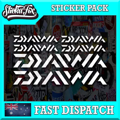 Daiwa Pack Decals High Vinyl Registration • $16.24