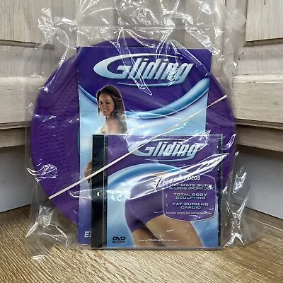 Gliding Ultimate Workout Mindy Mylrea DVD Slide Disc Exercise Diet Set Sealed • $12.99