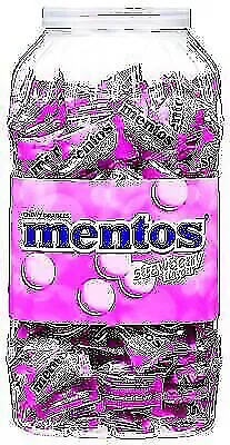 Mentos Strawberry Flavour Chewy Candy Jar 100 Pieces Free Shipping • $18