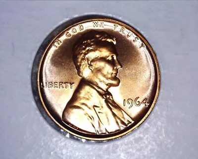 1964 1c Natural Tone Proof Lincoln Cent #92 • $0.99
