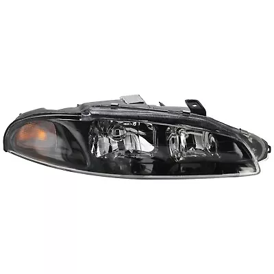 Headlight For 97 98 99 Mitsubishi Eclipse Right Clear Lens With Bulb • $57.13