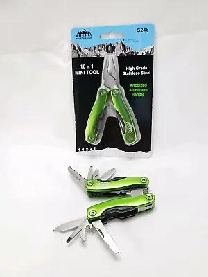 Sierra Mountain Gear 10 In 1 Mini Multi Tools Camping Multi-use Tool  • $9.95