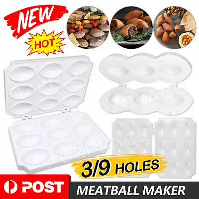 $12.45 • Buy Meatball Maker Manual Meatloaf Mold Kibbeh Maker Press Minced Processor Pie Tool