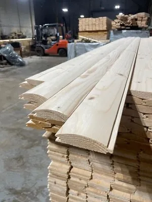 Heavy Duty Pine Timber T&g Loglap Cladding 24mm Thick! 25sqm (63@4.8m) • £480