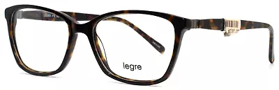 LEGRE LE303 F9 Tortoise Unisex Rectangle Full Rim Eyeglasses 53-17-140 B:38 • $39.99