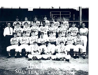 1954 Jacksonville Braves Team 8x10 Photo  Baseball Milwaukee • $5.95