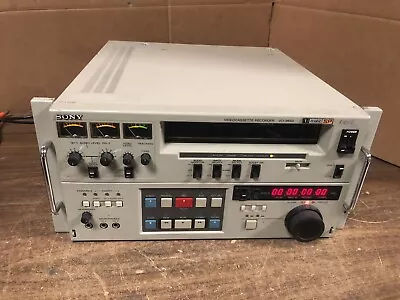 Genuine Sony Video Cassette Recorder VO-9850 U-matic SP Tested To Power Up • $199.95