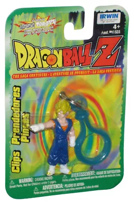 Dragon Ball Z Super Saiyan Vegito Pointing Irwin Toys (1999) Mini Figure Keychai • $15.76