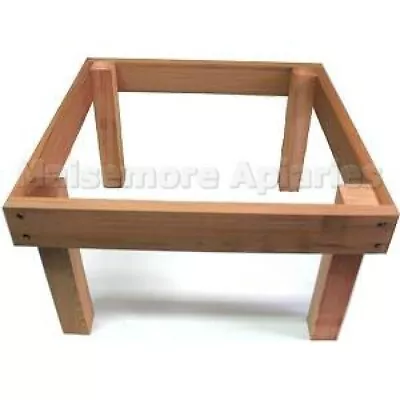 2nd Quality National OR Commercial Hive Stand+Legs Only (No A.Board)-Cedar Flat • £9.99