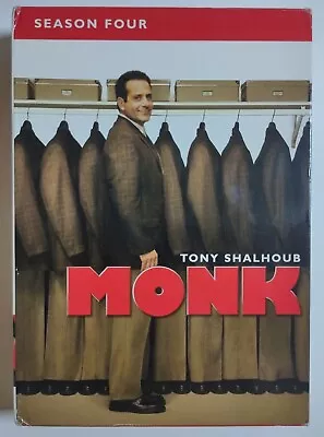 Monk - Season 4 (DVD 2006 4-Disc Set) • $9.50