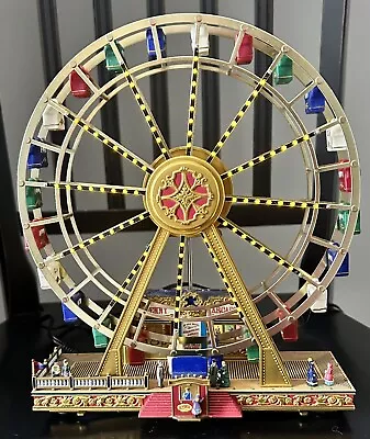 Mr Christmas World's Fair Ferris Wheel Gold Label Collection WORKS No Adapter • $65